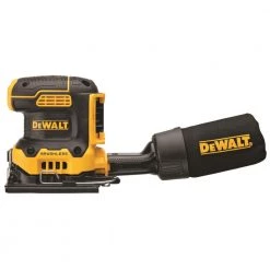 Outlet 👏 DEWALT Power Sanders XR 20-Volt Brushless Cordless Variable Speed Sheet Sander with Dust Management 🎁