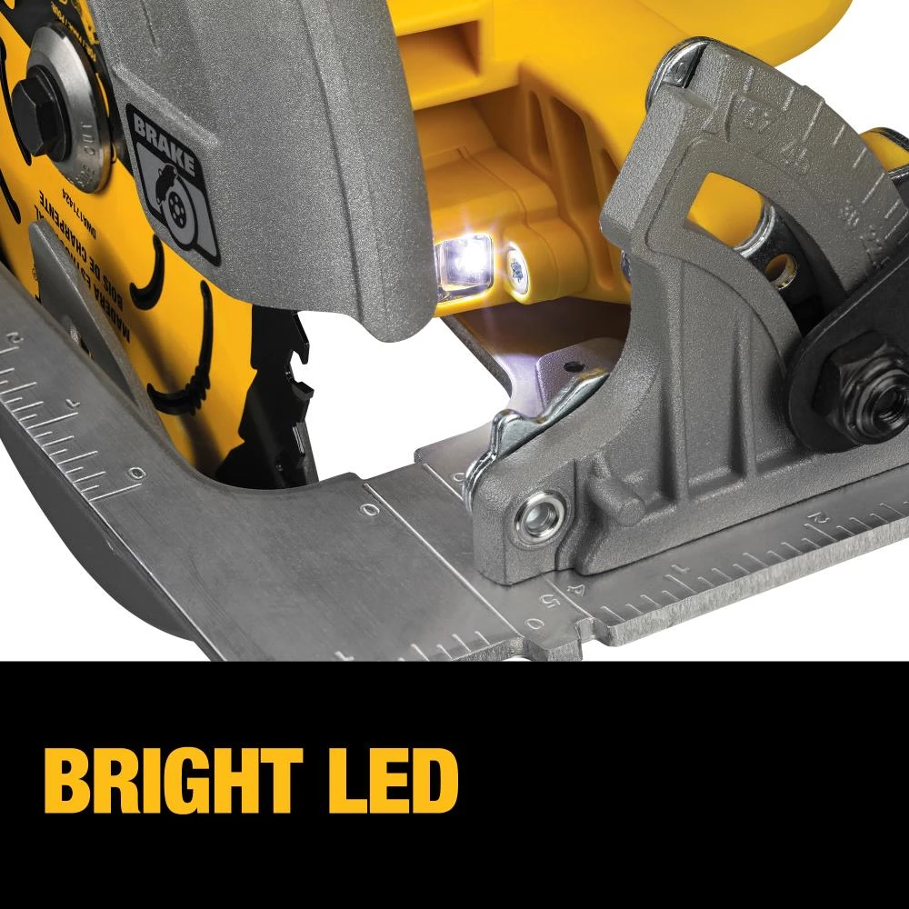 Best reviews of 👏 DEWALT Circular Saws XR POWER DETECT 20-Volt Max 7-1/4-in Brushless Cordless Circular Saw (1-Battery and Charger Included) 😉 - Image 5