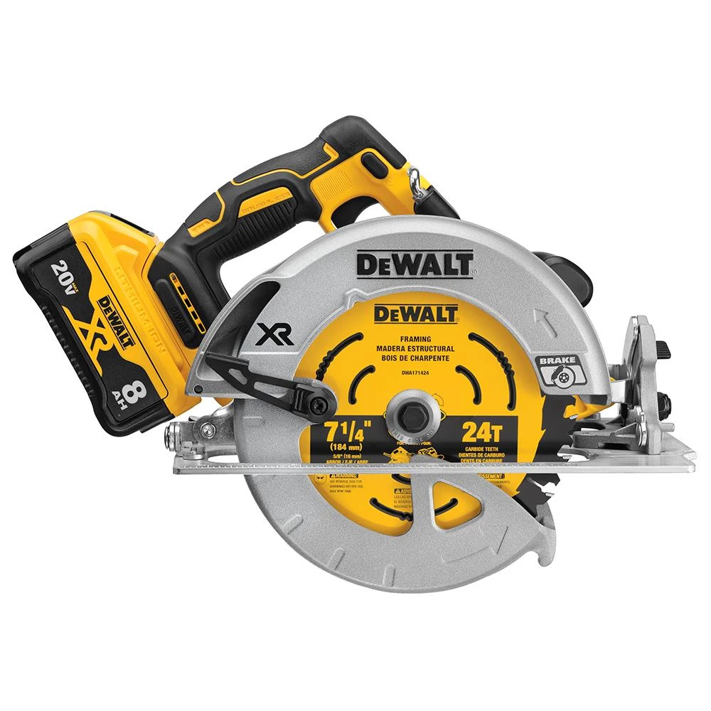 Best reviews of 👏 DEWALT Circular Saws XR POWER DETECT 20-Volt Max 7-1/4-in Brushless Cordless Circular Saw (1-Battery and Charger Included) 😉 - Image 6