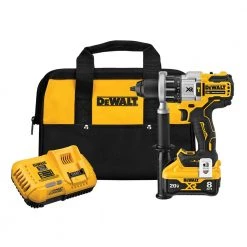 Promo ✨ DEWALT 🔨 Hammer Drills XR POWER DETECT 1/2-in 20-volt Max Variable Speed Brushless Cordless 🔨 Hammer Drill (1-Battery Included) 🌟