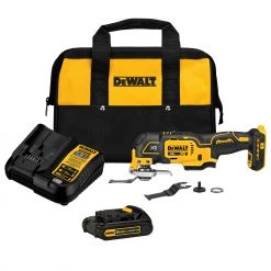 Best Sale 😍 DEWALT Oscillating Tool Kits 6-Piece Brushless 20-volt Max 3-speed Oscillating Multi-Tool Kit with Soft Case (1-Battery Included) ⭐