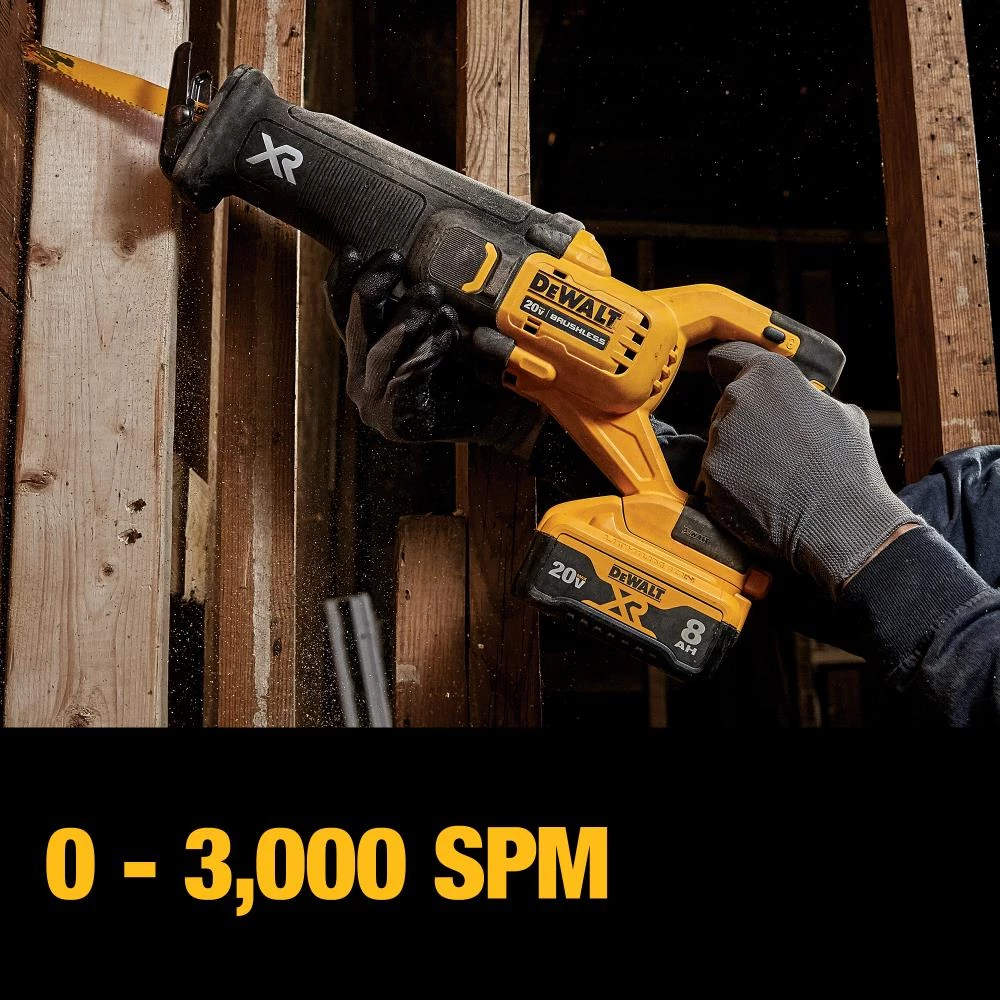 Best reviews of โ๏ธ DEWALT Reciprocating Saws XR POWER DETECT 20-volt Max Variable Speed Brushless Cordless Reciprocating Saw (Charger Included and Battery Included) ๐ฏ - Image 7