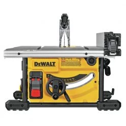 Discount 👏 DEWALT Table Saws 8.25-in Carbide-Tipped Blade Portable Table Saw 🌟