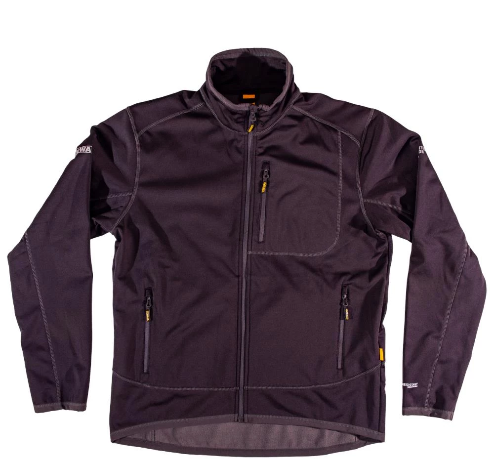 Best Sale 😉 DEWALT Work Jackets & 🧥 Coats Men's Black Polyester Work Jacket (2X Large) 🌟