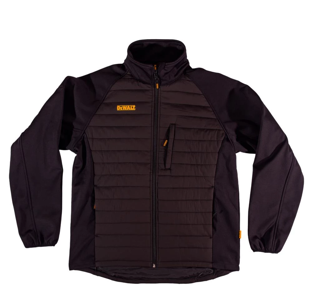 Best deal 🌟 DEWALT Work Jackets & 🧥 Coats Men's Black Polyester Work Jacket (Large) ✔️