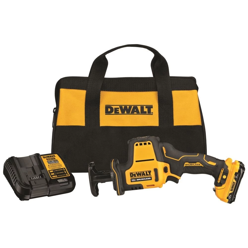 Best reviews of 🧨 DEWALT Reciprocating Saws XTREME 12-volt Max Variable Speed Brushless Cordless Reciprocating Saw (Charger Included and Battery Included) 🤩