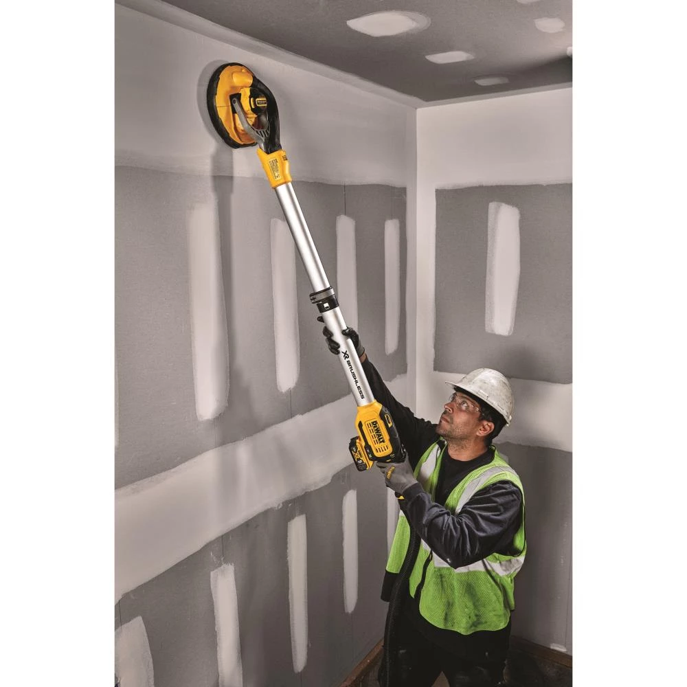 Best reviews of 👍 DEWALT Power Sanders 20-Volt Brushless Cordless Drywall Sander with Dust Management ⌛ - Image 3
