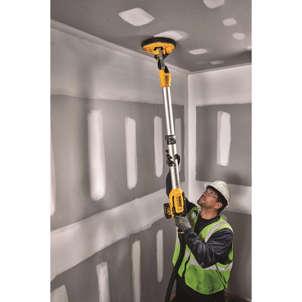 Best reviews of 👍 DEWALT Power Sanders 20-Volt Brushless Cordless Drywall Sander with Dust Management ⌛ - Image 4