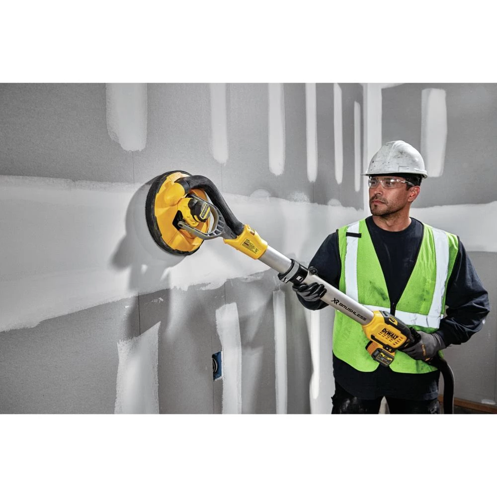 Best reviews of 👍 DEWALT Power Sanders 20-Volt Brushless Cordless Drywall Sander with Dust Management ⌛ - Image 5