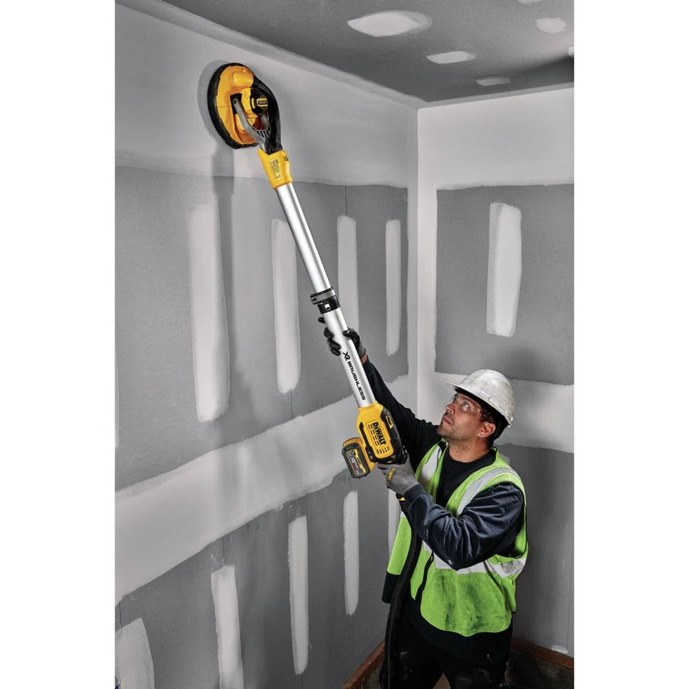 Best reviews of 👍 DEWALT Power Sanders 20-Volt Brushless Cordless Drywall Sander with Dust Management ⌛ - Image 6