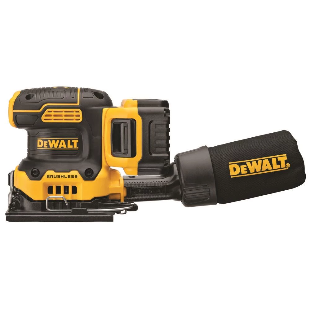 Coupon โญ DEWALT Power Sanders 20-Volt Brushless Cordless Variable Speed Sheet Sander with Dust Management (Battery Included) ๐ฏ - Image 2