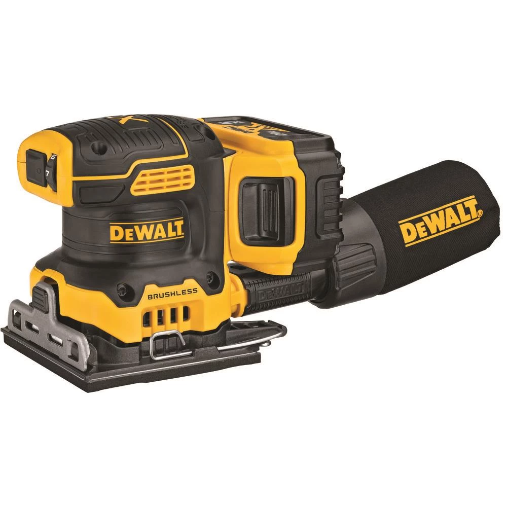 Coupon โญ DEWALT Power Sanders 20-Volt Brushless Cordless Variable Speed Sheet Sander with Dust Management (Battery Included) ๐ฏ - Image 3