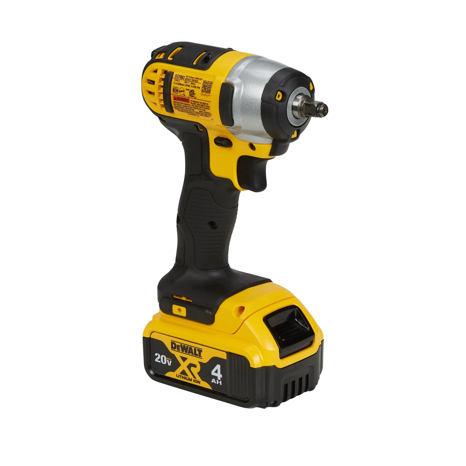Discount ๐งจ DEWALT Impact ๐ง Wrenches XR 20-volt Max Variable Speed 3/8-in square Drive Cordless Impact ๐ง Wrench (2-Batteries Included) ๐ - Image 3