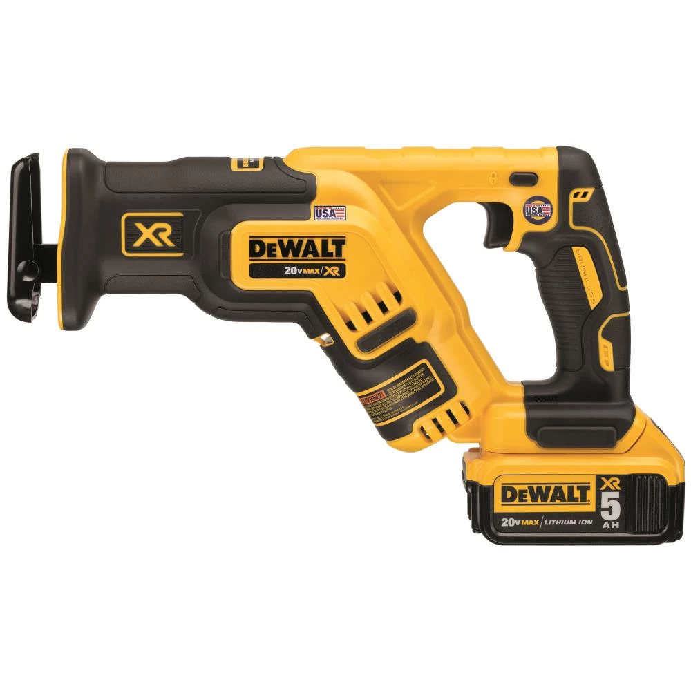 Top 10 ๐ DEWALT Reciprocating Saws XR 20-volt Max Variable Speed Brushless Cordless Reciprocating Saw (Charger Included and Battery Included) โ - Image 2