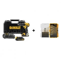 Cheap 🧨 DEWALT Drills 20-volt Max 1/2-in Cordless Drill (2-Batteries Included and Charger Included) ❤️