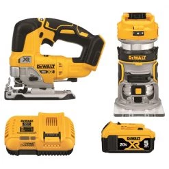 Deals ✔️ DEWALT Power Tool Combo Kits XR 2-Tool 20-Volt Max Brushless Power Tool Combo Kit (1-Battery and charger Included) 🔥
