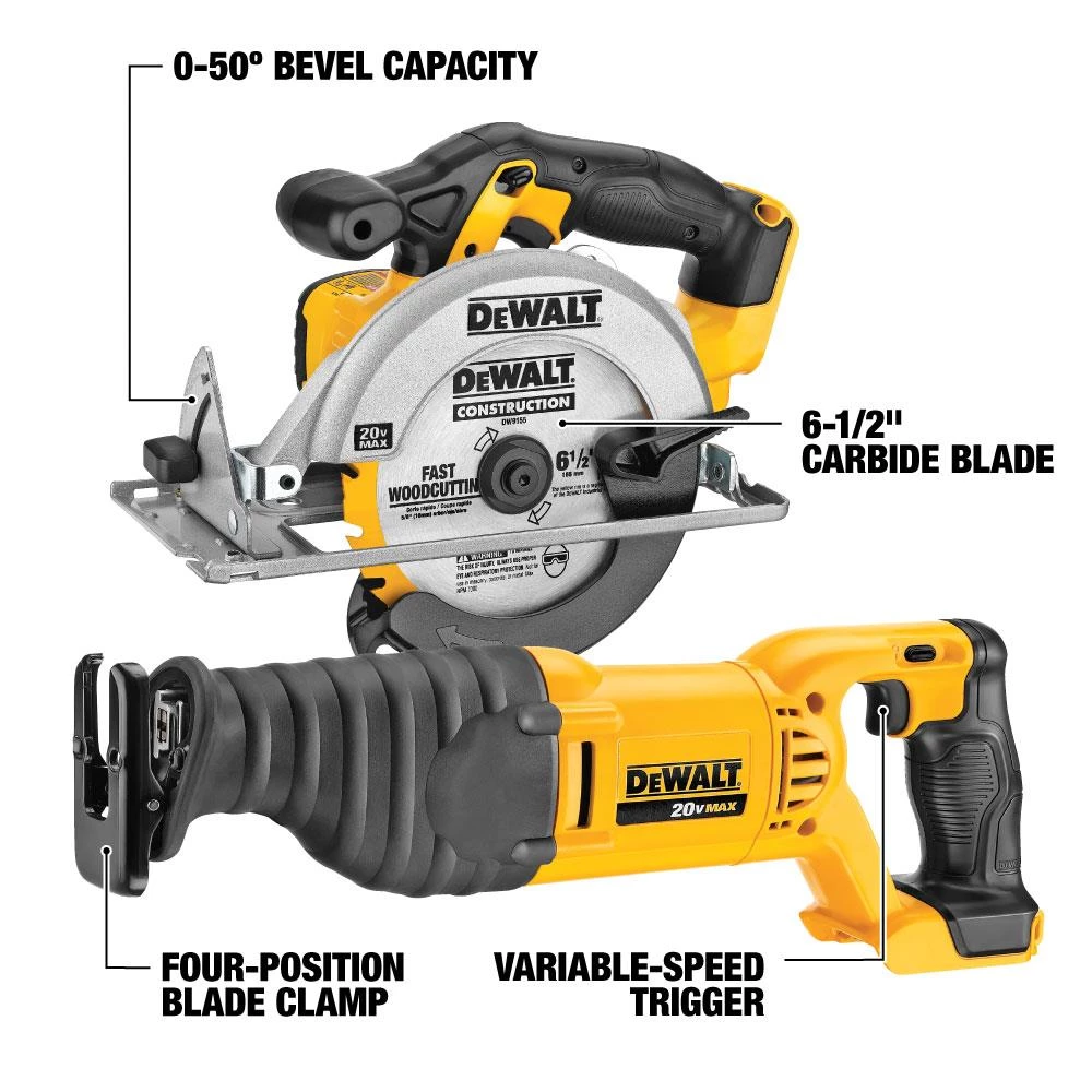 Coupon 🛒 DEWALT Power Tool Combo Kits 4-Tool 20-Volt Max Power Tool Combo Kit with Soft Case (2-Batteries and charger Included) ❤️ - Image 8