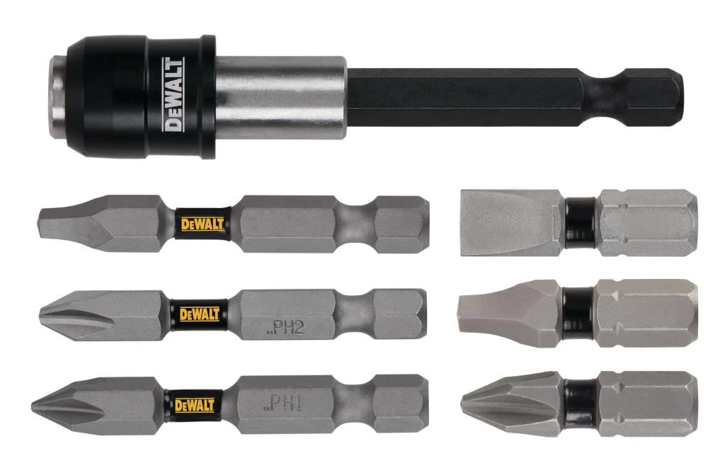Outlet 🥰 DEWALT Screwdriver Bit Holders & Adapters 7-Pack Magnetic Screwdriving Bit Holder Set ✨ - Image 2