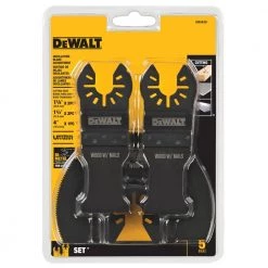 Coupon 👍 DEWALT Oscillating Tool Accessories 5Pc Oscillating General Purpose Cutting Set 👍