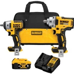 Outlet 🛒 DEWALT Power Tool Combo Kits 2-Tool 20-Volt Max Brushless Power Tool Combo Kit with Soft Case (1-Battery and charger Included) 🌟