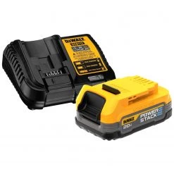 Best reviews of ⭐ DEWALT Power Tool Batteries & Chargers 20V MAX Starter Kit with DEWALT POWERSTACK Compact Battery and Charger 🤩