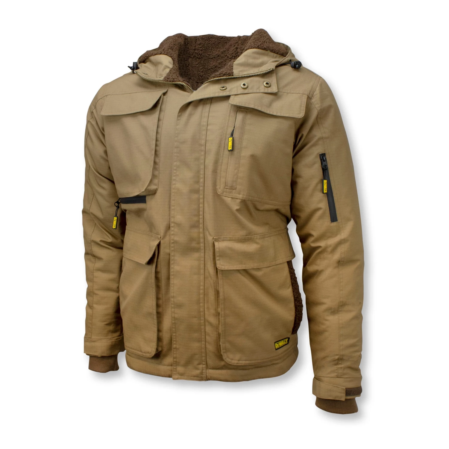 Wholesale ⭐ DEWALT Heated Clothing DEWALT Men's Rip Stop Canvas Heated Jacket Battery Included (Small) ✔️