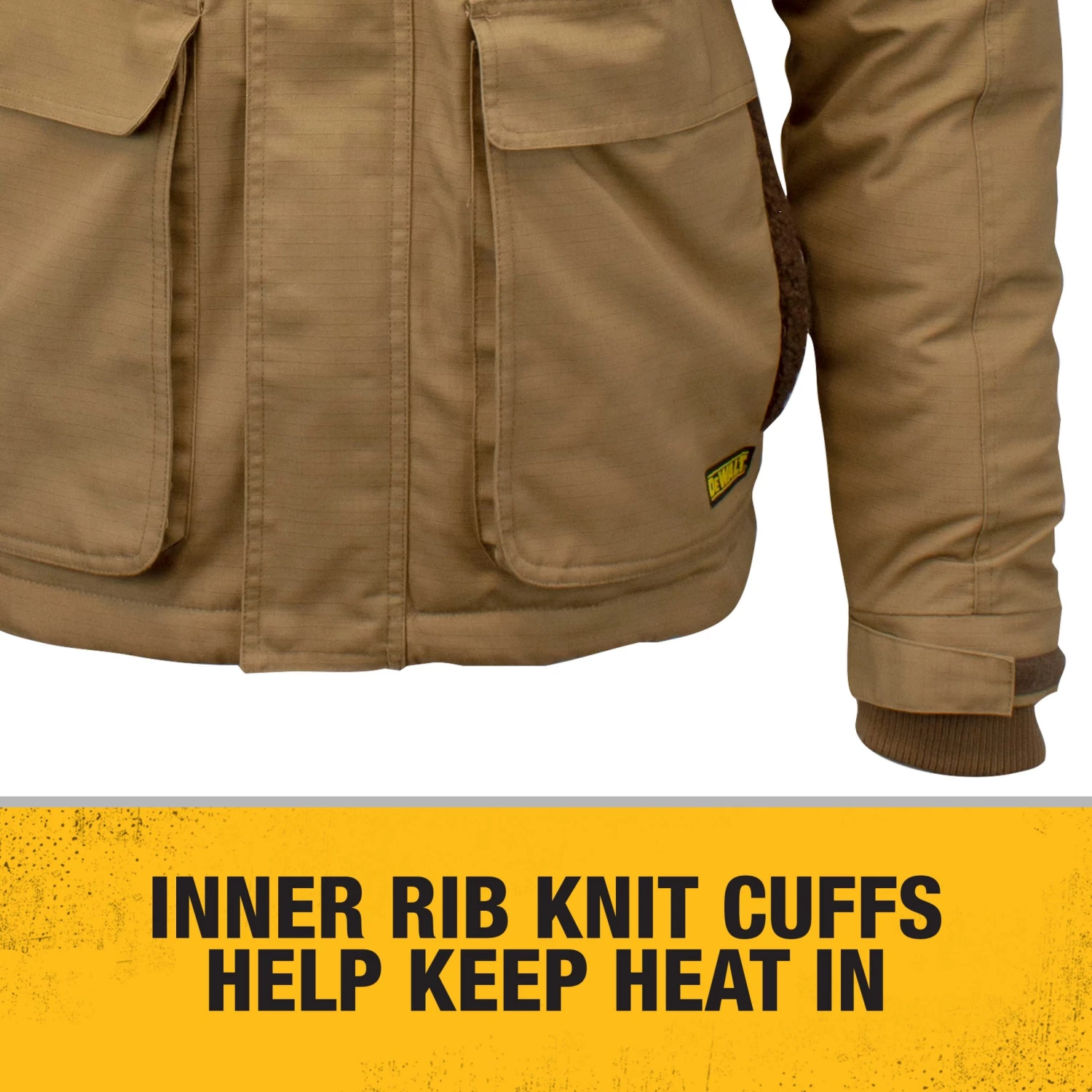 Wholesale ⭐ DEWALT Heated Clothing DEWALT Men's Rip Stop Canvas Heated Jacket Battery Included (Small) ✔️ - Image 6