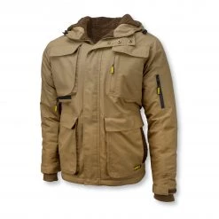 Deals ❤️ DEWALT Heated Clothing DEWALT Men's Rip Stop Canvas Heated Jacket Battery Not Included (2X-Large) 💯