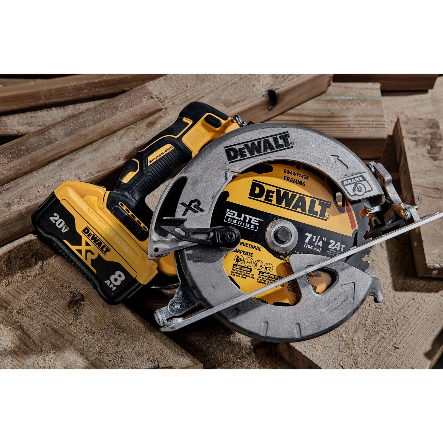 Deals ๐ DEWALT Circular Saw Blades ELITE SERIES 7-1/4-in 24-Tooth Tungsten Carbide-tipped Steel Circular Saw Blade โค๏ธ - Image 16